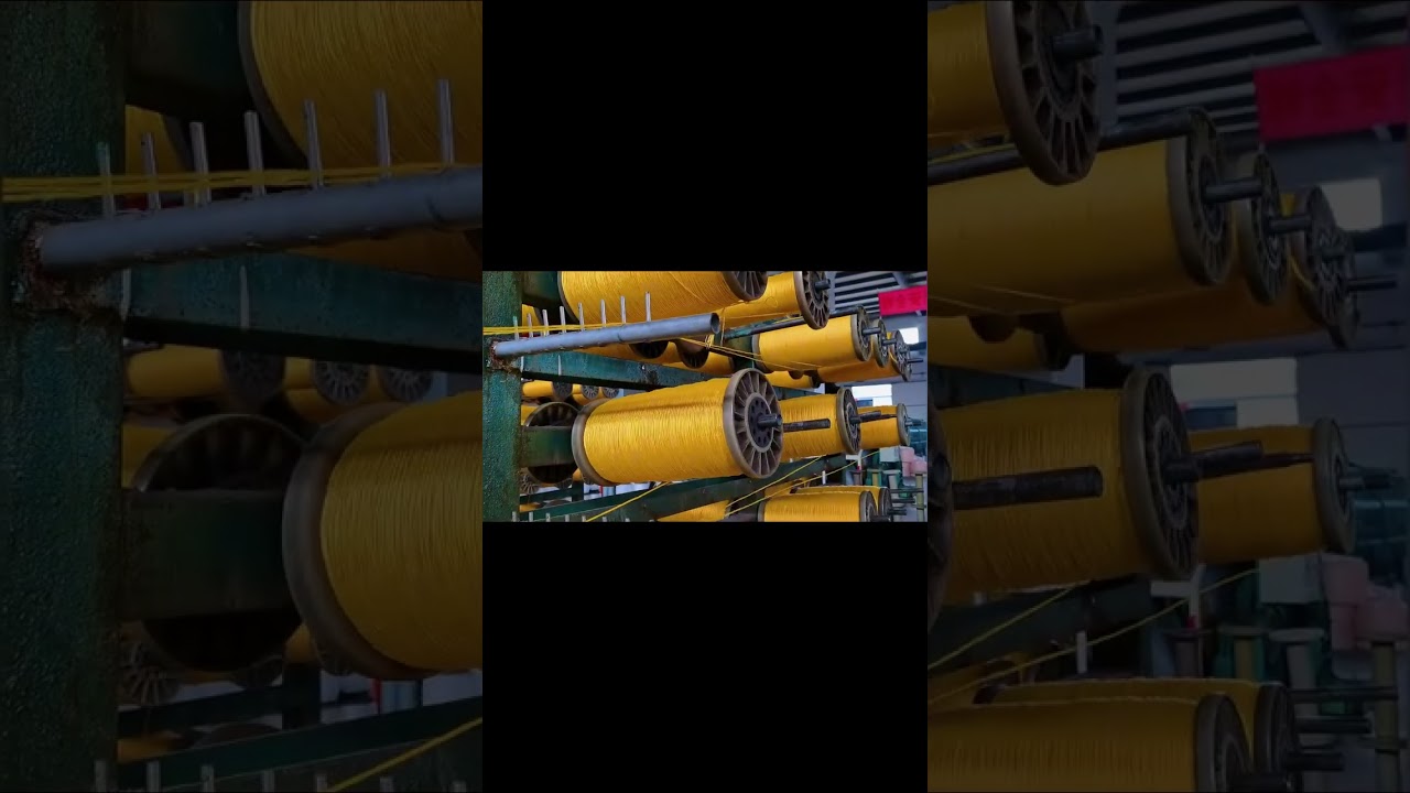 How 12-Strand PP/PE Braided Rope Is Made | Rope Manufacturing Process