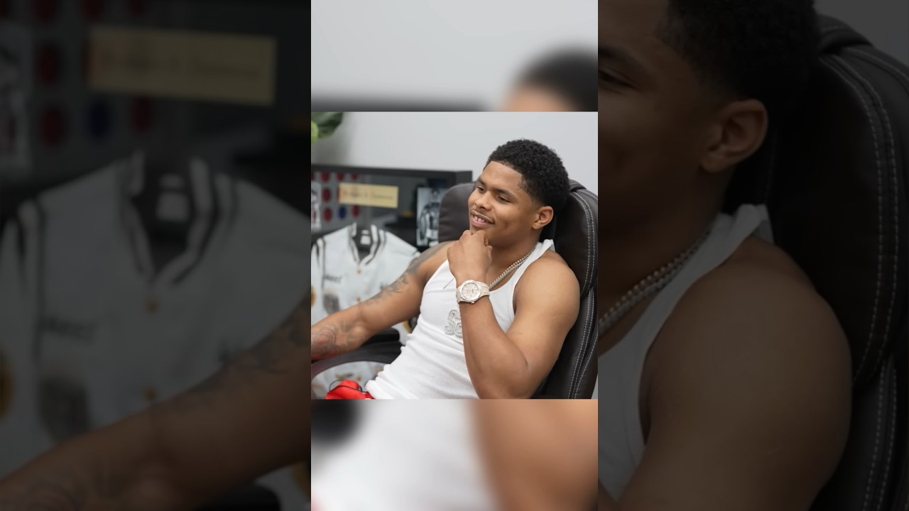 Shakur Stevenson on him and Tank’s Sparring session