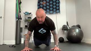 PLANK TO CROUCH