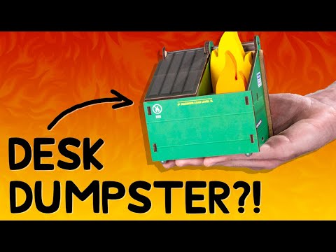 Dumpster Desk Fire - Dumpster Desk Fire
