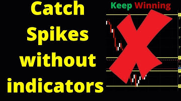 How to catch spikes in boom and crash without indicators