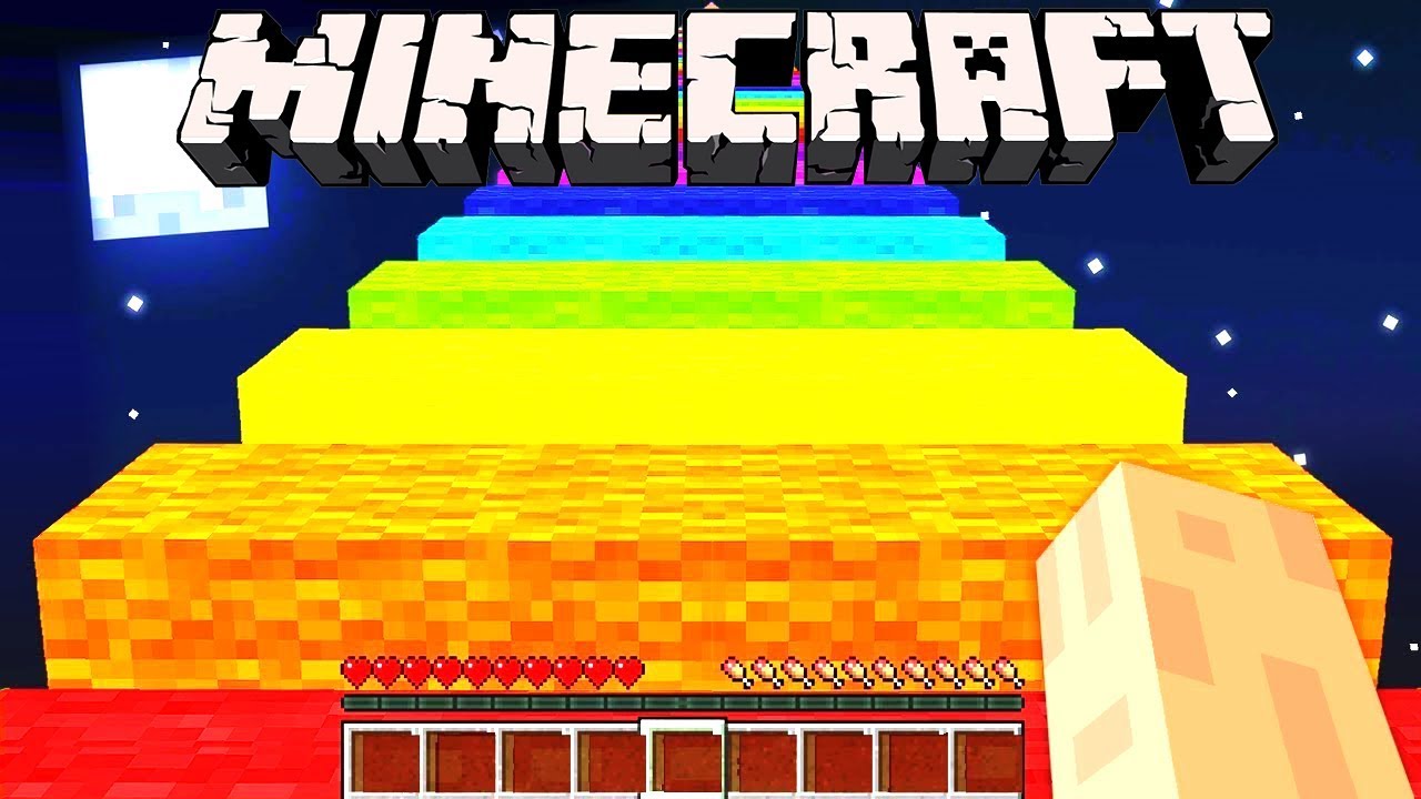 Карта радужный паркур