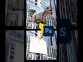 T-Rex Billboard Transformation 🦖🏙️ | Photoshop Tutorial #shorts