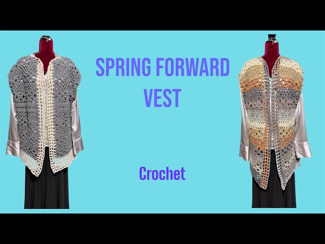 【tyn.TGOR】Hand crochet\"MUSUBI\"vest How to crochet granny stitch men's vest ~~ - YouTube