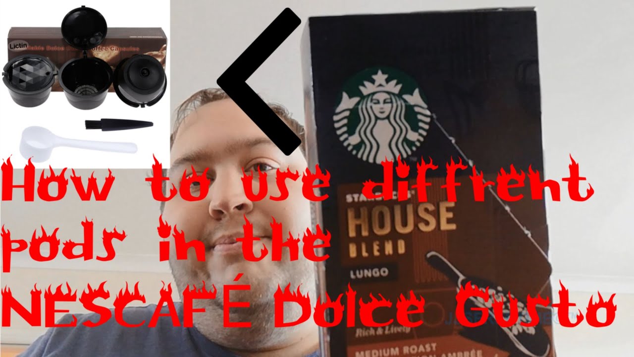 How to use diffrent pods in the NESCAFÉ Dolce Gusto - YouTube