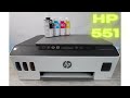 Hp Smart Tank Plus 551 Unboxing, Setup & Review