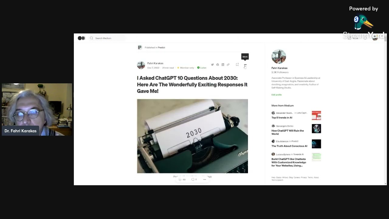 Medium'da Yazı Yazma ve Para Kazanma Eğitimi: Mini Atölye Çalışması