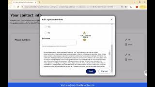 How to Add New Phone Number on Bank of America