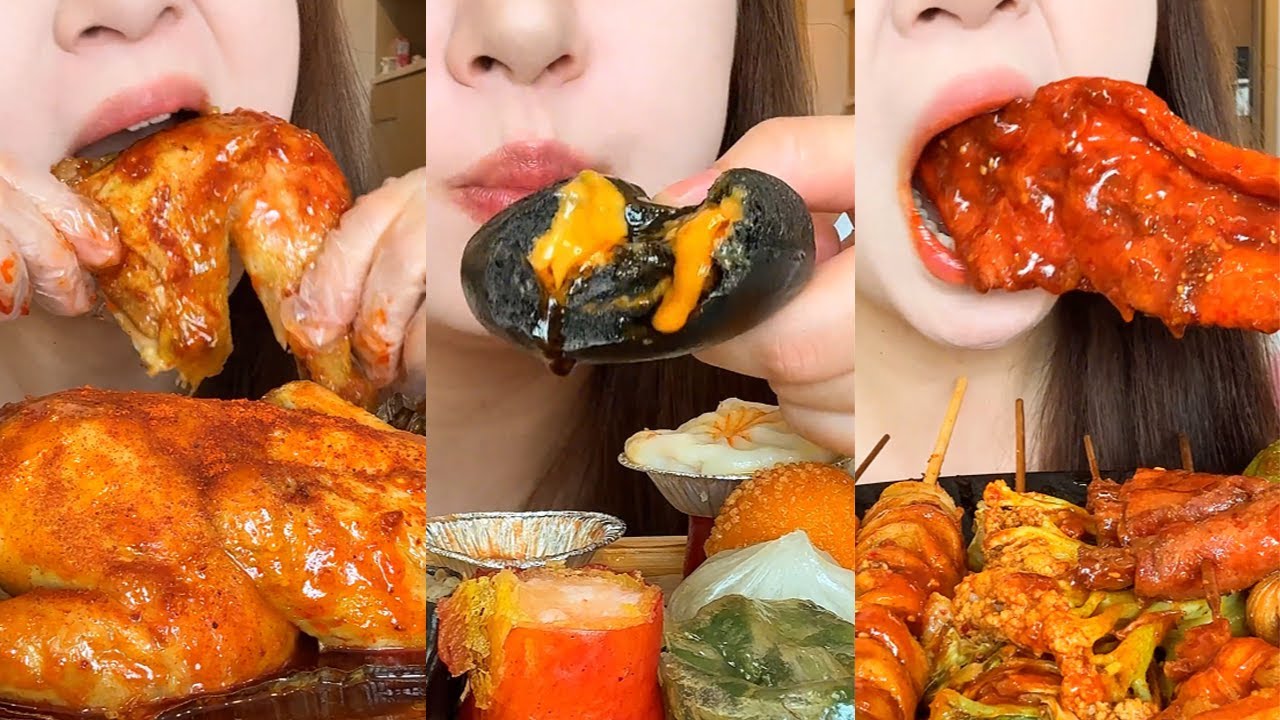 The sauce is rich on the wall, and every bite is tasty.#food #mukbang #collection