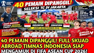 Download lagu 40 PLAYERS CALLED UP! FULL INDONESIAN NATIONAL TEAM ABROAD SQUAD READY TO RAMPAGE AT THE 2026 FIF...