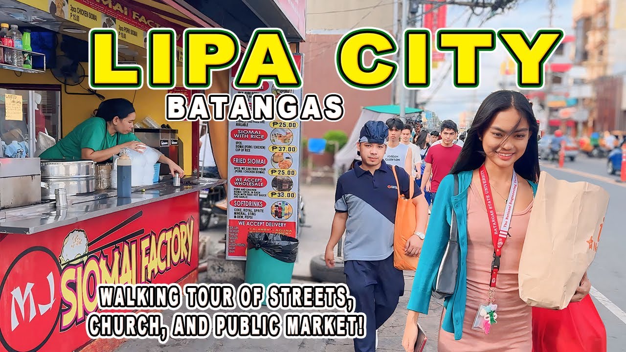 Discover LIPA CITY Batangas: Historic Church, Bustling Market, and Charming Streets!