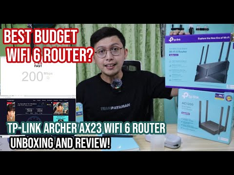 Best Budget WIFI 6 Router ? TP-link Archer AX23 Unboxing, setup ,test and review| The Tweakster