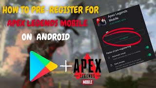 How to Pre-Register for APEX LEGENDS MOBILE SOFT LAUNCH on Android. screenshot 2