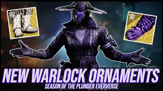 Destiny 2 : New Warlock Ornaments Review! | Season of the Plunder