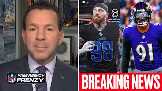 Nfl Free Agency  Ian Rapoport Drops Major On Lions Linked Maxx Crosby After Ravens Land Hendrickson
