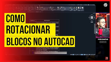 Bloco Dinâmico no Autocad - Rotacionar Bloco