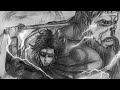 Full video Levi vs Beast titan 🔥 from attack on Titan| Redraw #attackontitan #drawing #anime