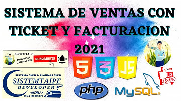 Sistema de Ventas Con Ticket y Facturacion en PHP Y MYSQL | Patron MVC 2021