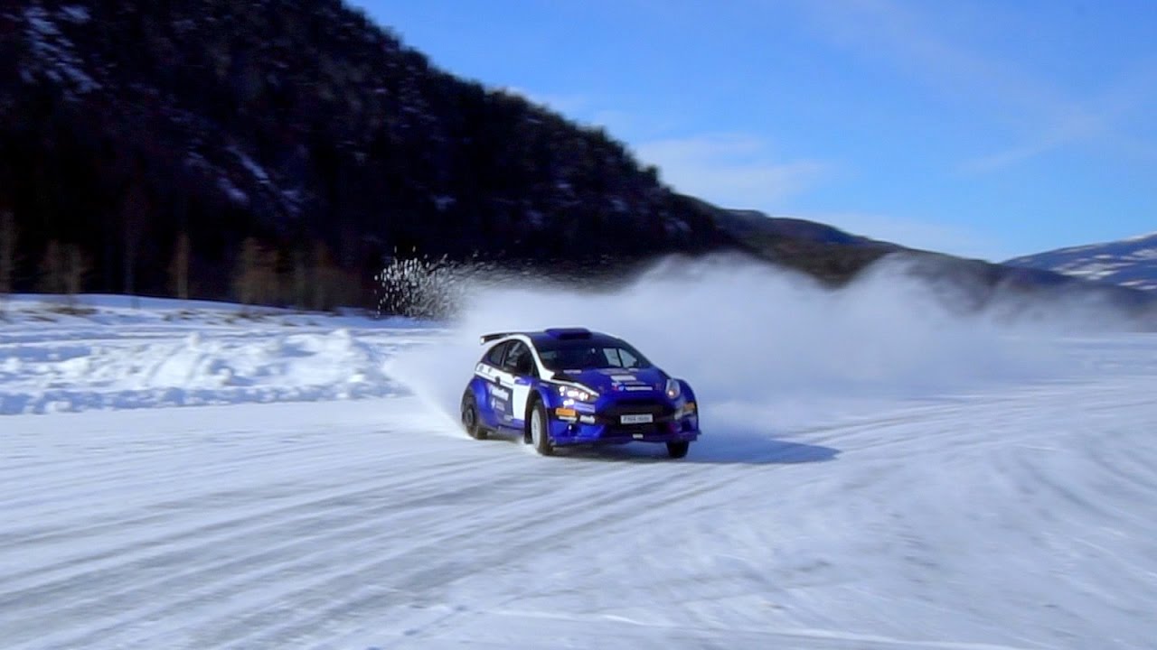 Anders Grøndal rally winter testing!