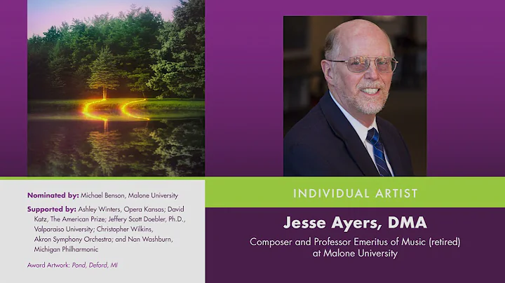 Jesse Ayers Ohio Governor's Award