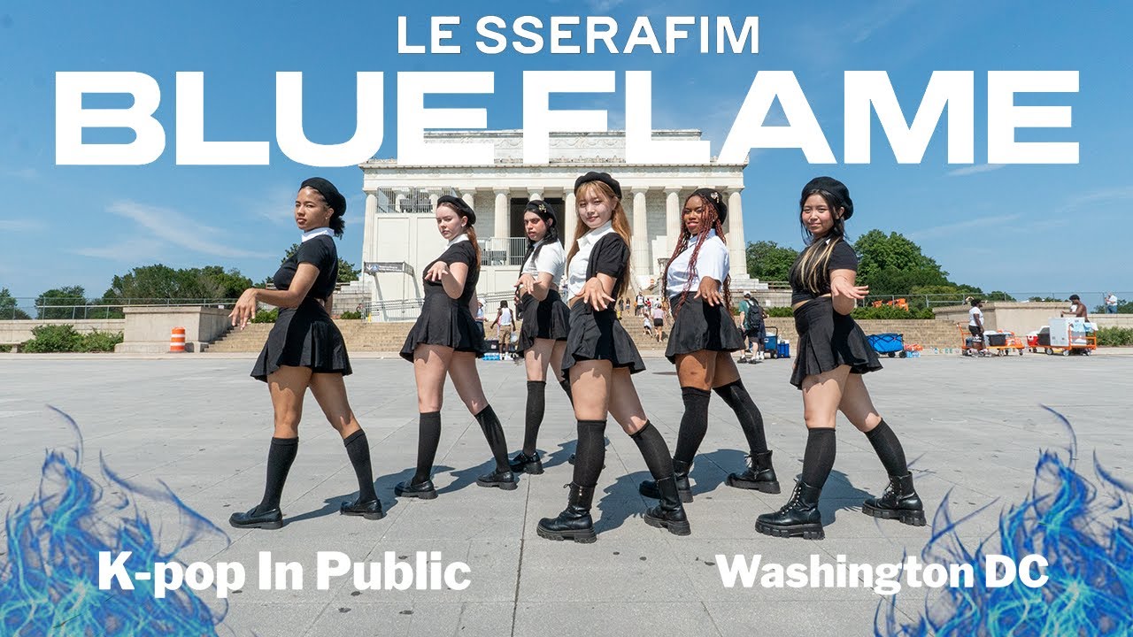 KPOP IN PUBLIC DC] LE SSERAFIM (르세라핌) - 'Blue Flame' ONE TAKE