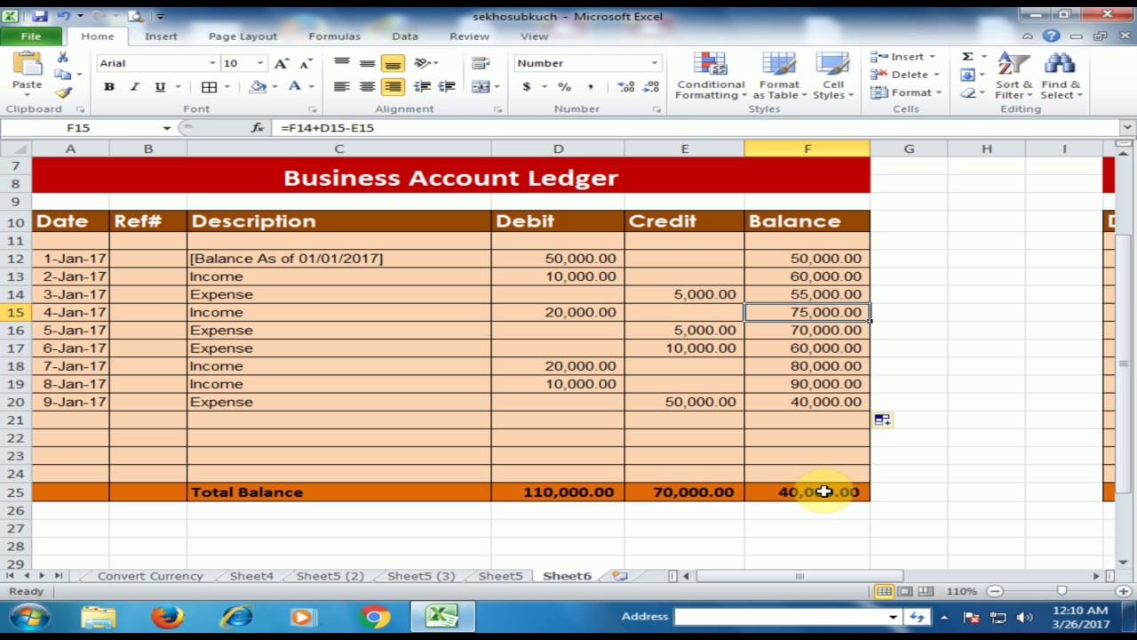 how-to-create-a-business-accounts-ledger-in-microsoft-excel-debit