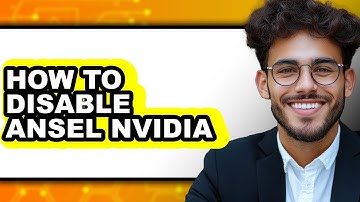How to Disable Ansel Nvidia (easy Method)