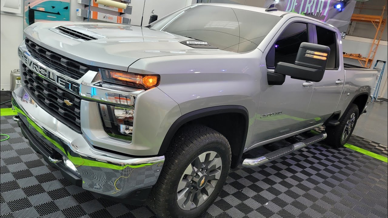 DARK Ceramic Tint - Chevy 2500HD (Best Look)