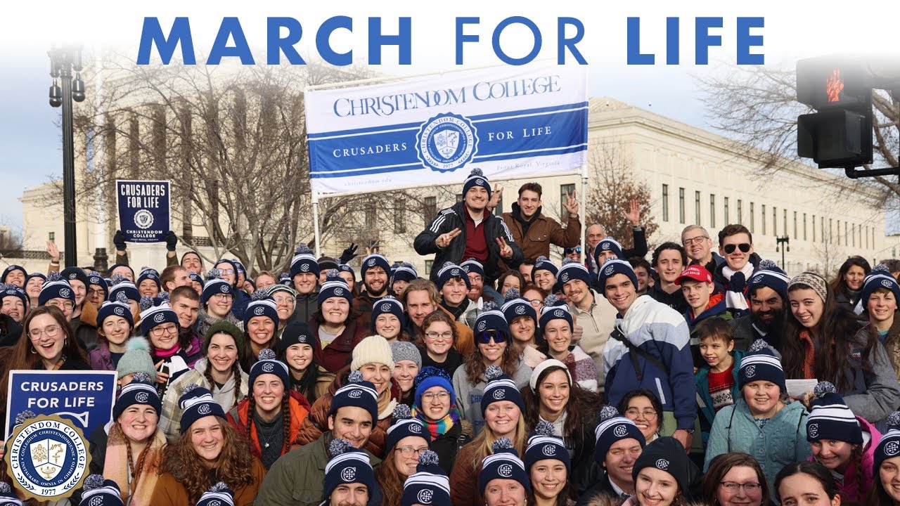 Christendom College at the 2026 March for Life