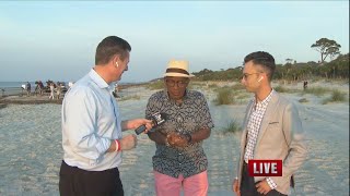 Al Roker on Today's visit
