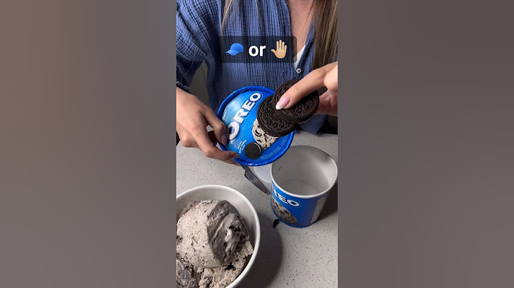 OREO Ice Cream Secret 🤫🍨