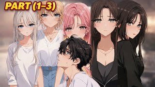 (P1-3) Sharing a Bed with a New Girl Every Night!Have 5 Campus Beauty Roommates|Manhwa