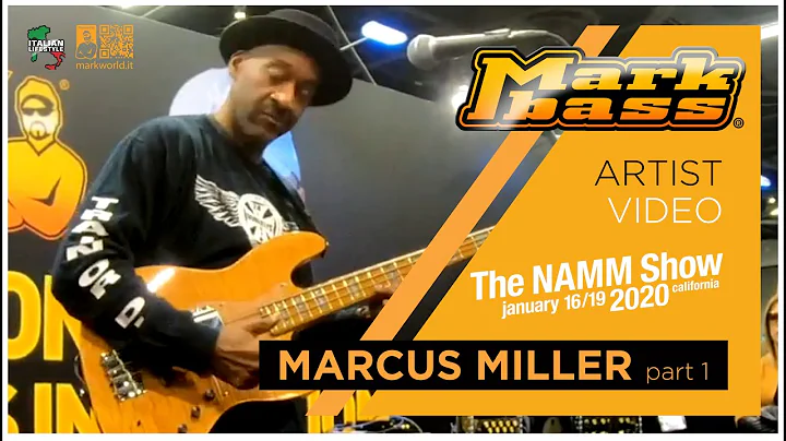 NAMM 2020 | Markbass top-artist Marcus Miller @ Ma...