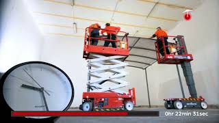 Triax Shade Systems - Shade Structure Installation - Time lapse under 2hrs