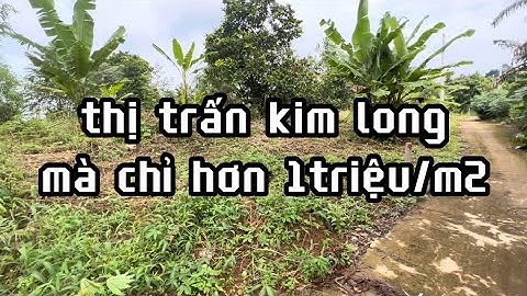 ngân hàng dí cần bán rẻ lô đất thị trấn kim long để trả nợ ở châu đức bà rịa vũng tàu giá rẻ đầu tư
