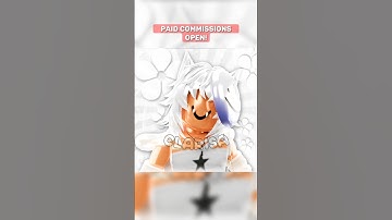 Roblox Commissions open! #roblox #robloxgfx #commissionsopen #robloxartist
