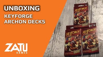 Opening KeyForge Archon Decks