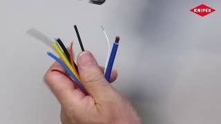 Watch the product video for Knipex 12 42 195 MultiStrip 10 Automatic Insulation Stripper