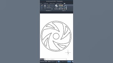 AutoCAD 2D Drawing Practice |  AutoCAD Practice Drawing #cad #exercise #drawing #tutorial