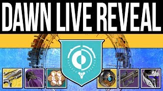 Destiny 2 | NEW ACTIVITY! Dawn LIVE REVEAL! Sundial Gameplay, DLC End-Game, Artifact & NEW Loot!