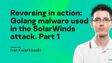 リバース・イン・アクション：SolarWinds攻撃で使用されたGo言語マルウェア。パート1