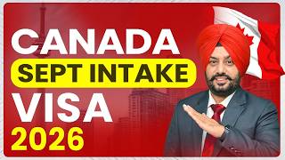 CANADA SEPT INTAKE VISA 2026 | STUDY VISA UPDATES 2026 | USA CANADA UK |THE VISA OFFIC