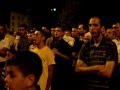 طنجة وقفة احتجاجية ضد الانقلاب الذي اطاح بالرئيس مرسي 08 07 2013 با طل 