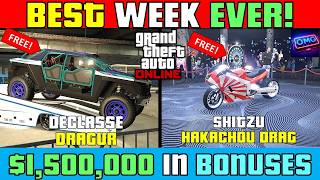 BEST WEEK EVER! - 2X BONUSES ON DIAMOND CASINO HEIST & KNO WAY OUT - GTA Online Weekly Update #gta