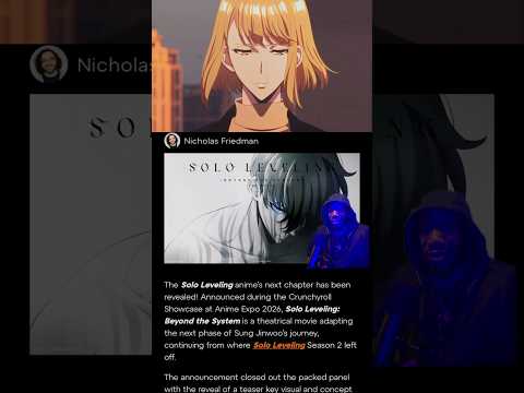 Solo Leveling FINALLY Returns With New Info #sololeveling #sungjinwoo #anime