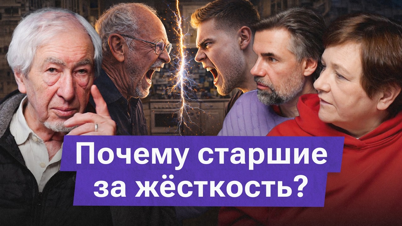 Пожилые vs молодые: кто хочет эскалации? Левинсон о настроениях в России и нормализация жестокости
