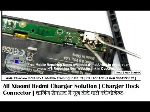 [Hindi/urdu] All Xiaomi Redmi Charger Solution | Charger Dock Connector |iPhone H/S repair Solution