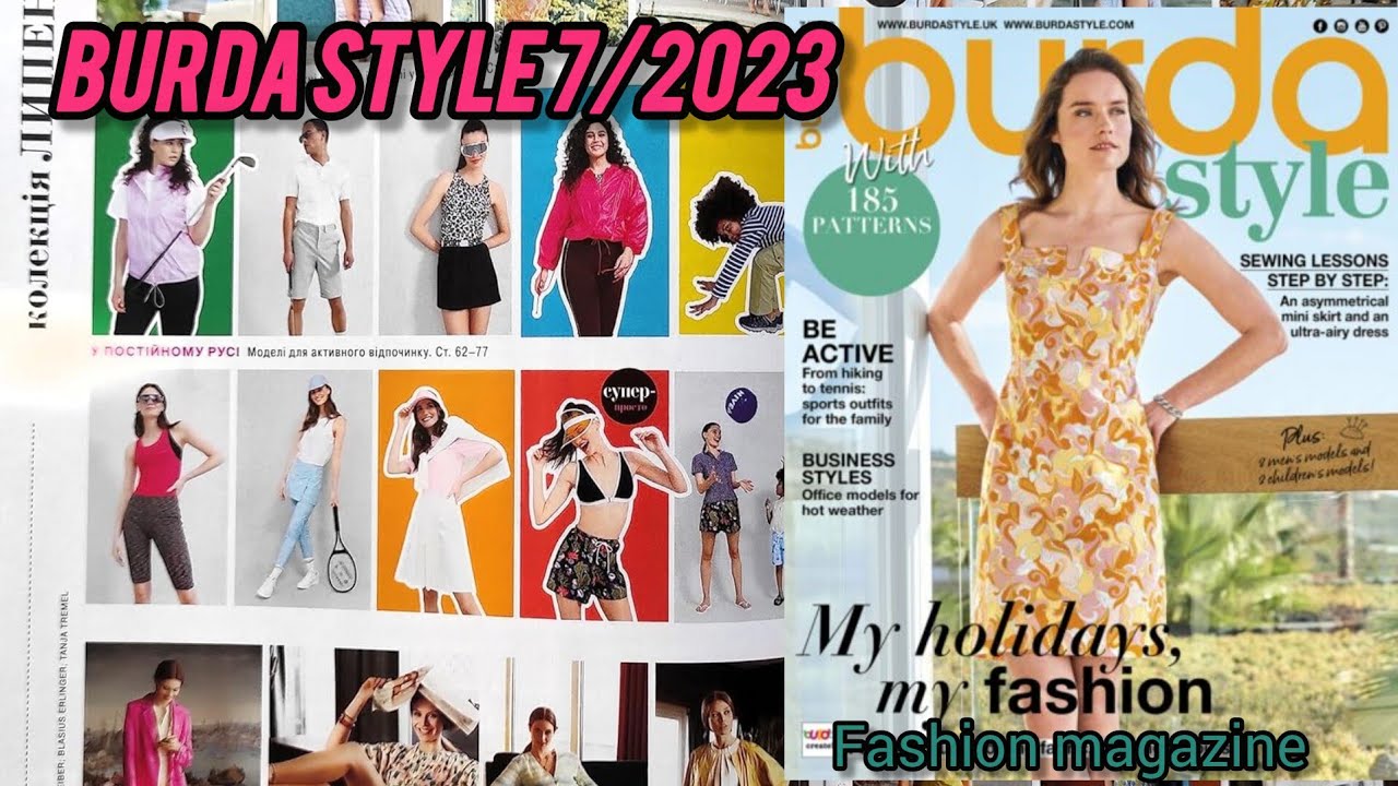 Review of Burda Style July 2023 Magazine