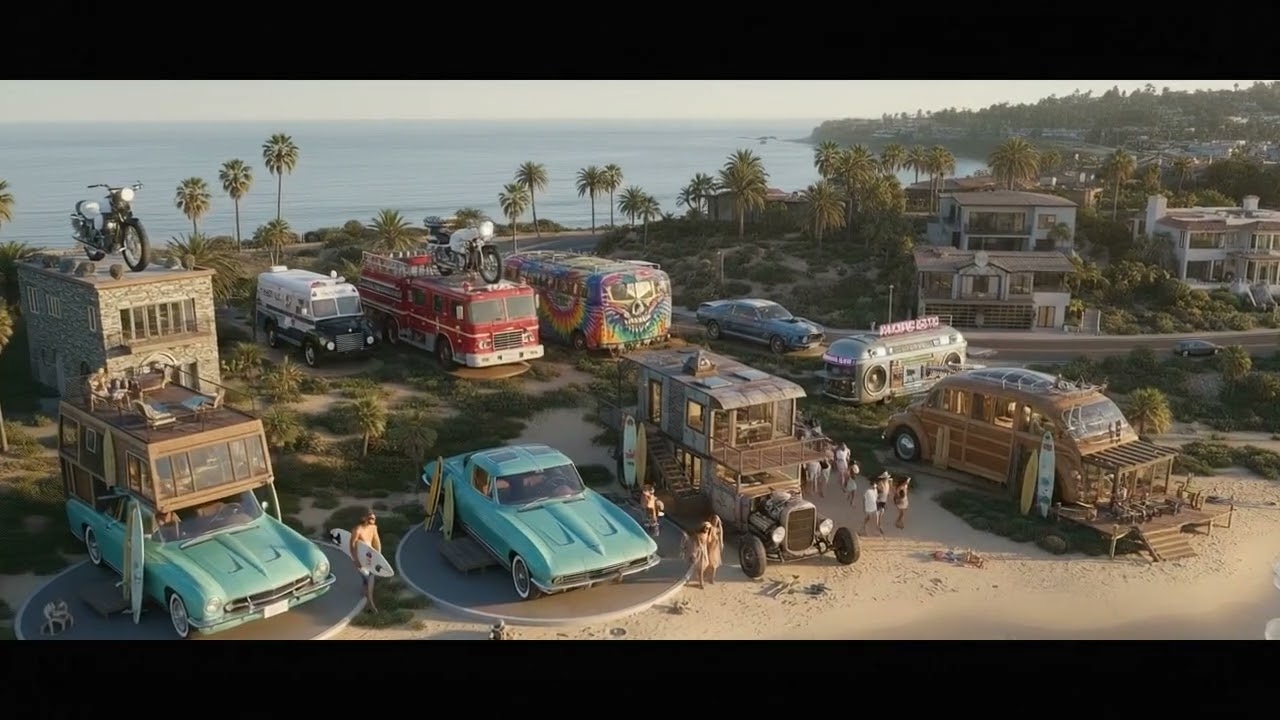 Боб Вейр, покойся с миром. Должно быть, это рай на пляже Малибу, поистине причудливое видение Мал...