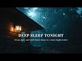 Rain Sounds for Sleep | Soft Piano Ambience in a Dark Night Cabin